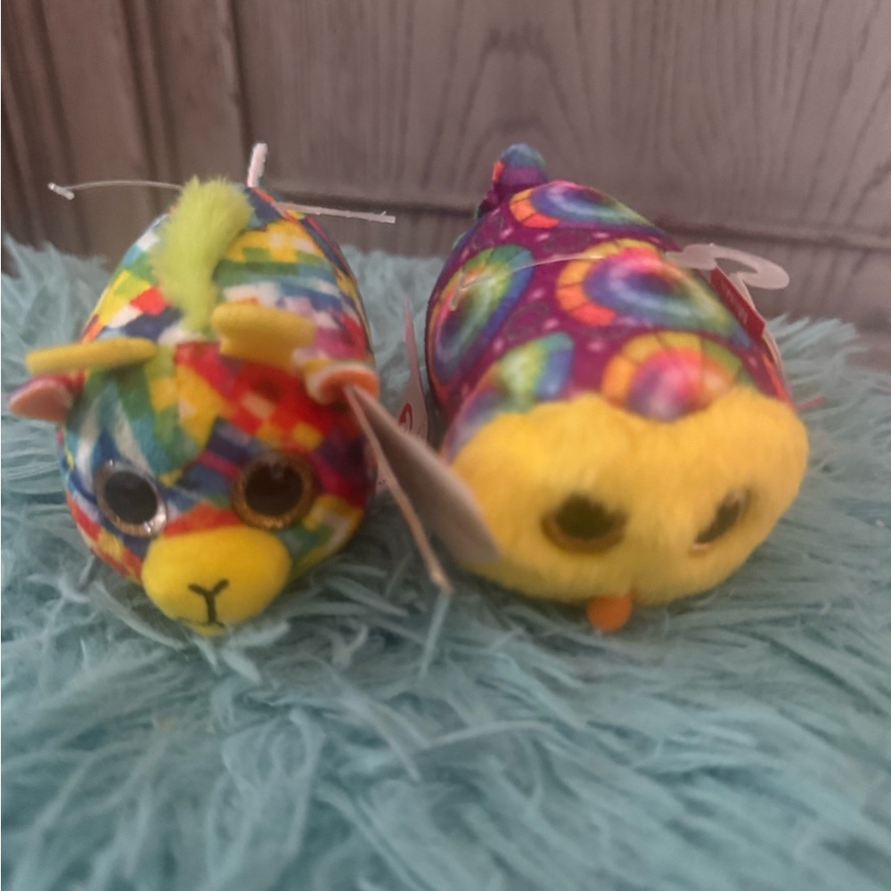 Colorful Plush Small TY! NWT!